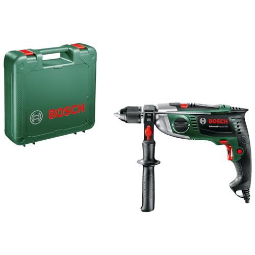 Bosch Home and Garden Schlagbohrmaschine AdvancedImpact 900 (Zusatzhandgriff, Tiefenanschlag, Koffer, 900 Watt), 0603174000