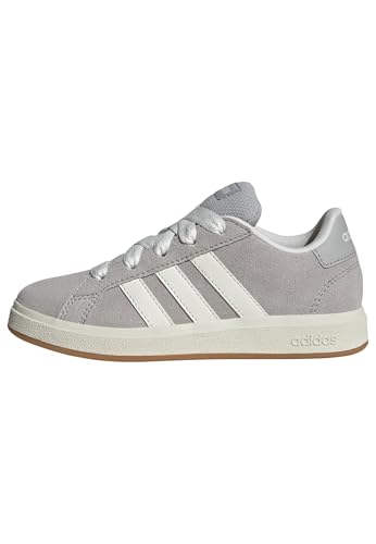 Adidas Unisex Kinder Grand Court 00s Shoes Kids, Grey Two/Off White/Gum, 36 2/3 EU