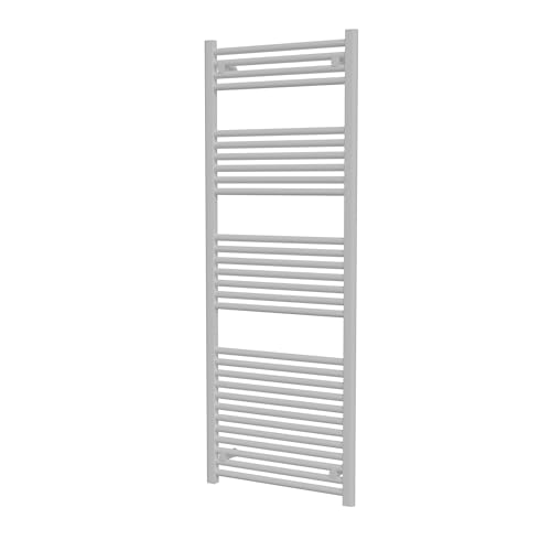 Schulte Sonora Design-Heizkörper 160 x 60 cm Weiß, 836 Watt, Pulverbeschichteter Stahl-Heizkörper für Zentralheizung, Moderner Bad- & Wohnraumheizkörper mit Wandhalterung