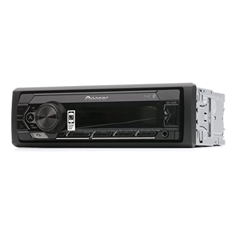 Pioneer MVH-S320BT, 1DIN Autoradio mit RDS, halbe Einbautiefe, deutsche Menüführung, Bluetooth, USB, AUX-Eingang, Freisprecheinrichtung, Smart Sync