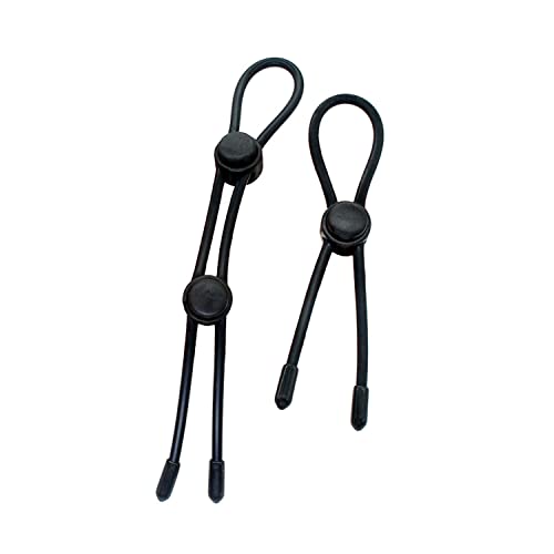 CAM2 2 Stück Hochwertiges Silikon cockring, Eine lange und eine kurze, Gesundheit der Haut, BPA-frei, Penisringe, Passt in jede Größe, Verlängern Sie die Zeit, Erhöhen Sie das Interesse des Paares