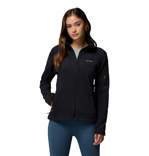 Columbia Damen Fast Trek Ii Jacket Fleecejacke Mit Durchgehendem Reißverschluss, Schwarz, S EU