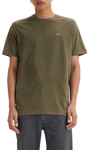 Levi's Herren Ss Original Housemark Tee T-Shirt,Olive Night,L