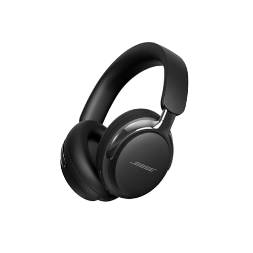 Bose Neu QuietComfort Ultra Bluetooth-Kopfhörer (2. Gen.), kabellose Kopfhörer mit räumlichem Klang, Over-Ear-Noise-Cancelling mit Mikrofon, bis zu 30 Stunden Wiedergabedauer, Schwarz