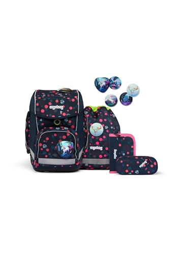 ergobag Reflex Glow-Edition Cubo-Set 5-teilig PhantBärsiewelt Glow