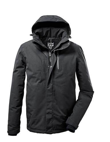 killtec Herren Funktionsjacke mit abzippbarer Kapuze KOW 161 MN JCKT, schwarz, M, 37589-000