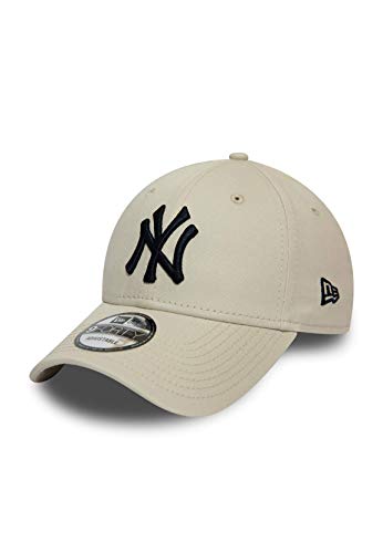 New Era New York Yankees 9forty Adjustable Cap League Essential Stone - One-Size, Beige (med beige)