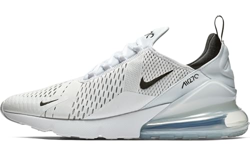 Nike Herren Air Max 270 Sneaker, White/Black-White, 44 EU