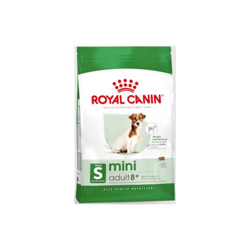 ROYAL CANIN Mini Adult 8+ Trockennahrung | 2 kg | Alleinfuttermittel für kleine Hunde bis 10 kg | Ab dem 8. Lebensjahr | Zur Unterstützung der Vitalität | Angepasster Energiegehalt
