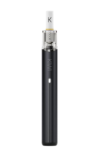 KIWI Spark, Starter Kit, Elektronische Zigarette mit offenem Pod-System, 2,0 ml, 700 mAh Akku, nikotinfrei, kein E-Liquid (Black)