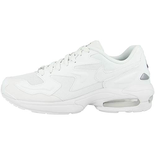 Nike Air Max2 Light Herren Running Trainers AO1741 Sneakers Schuhe (UK 6.5 US 7.5 EU 40.5, Off White 102)