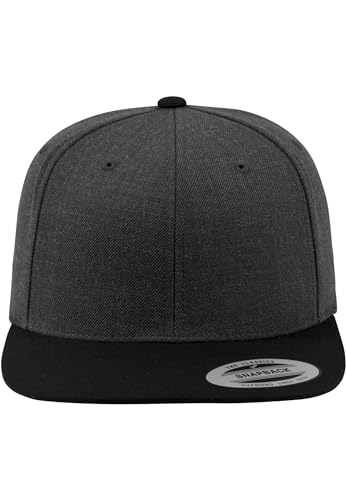 Flexfit Unisex Mesh Trucker Mütze, Charcoal/Black,S/M