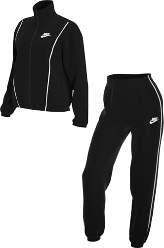 Nike Damen Sportswear Trainingsanzug, Black/White/White, M EU