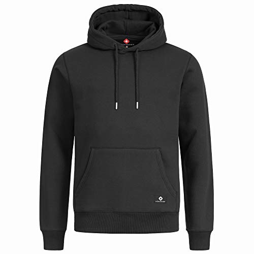 Höhenhorn 27G4 Janga Hoodie Herren Kapuzen Pullover Hoody Schwarz M
