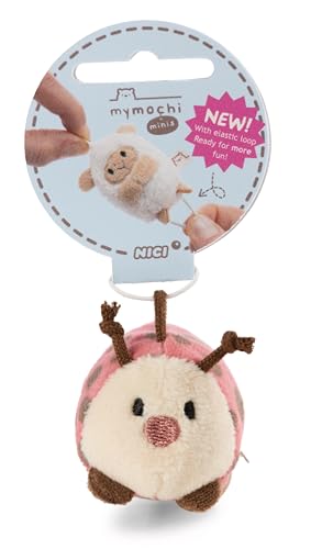 Kuscheltier Marienkäfer Dozz 5cm - beige - Weiches NICI Plüschtier – niedliches Stofftier zum Kuscheln & Spielen – tolle Geschenkidee für Kinder & Erwachsene | 62382