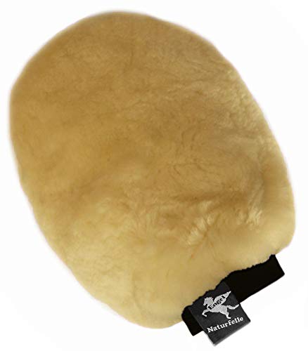 Engel Reitsport | Lammfell Putzhandschuh zur Fellpflege PUHA1-MED medizinisch