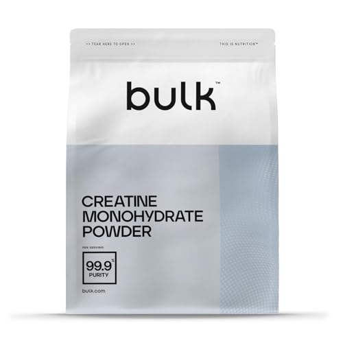 Bulk Creatin Monohydrat Pulver 500 g | 147 Portionen | Reines mikronisiertes Kreatin | Geschmacksneutral | Vegan & Halal | Ideal für Fitness, Training & Gym | Leicht aufzulösen