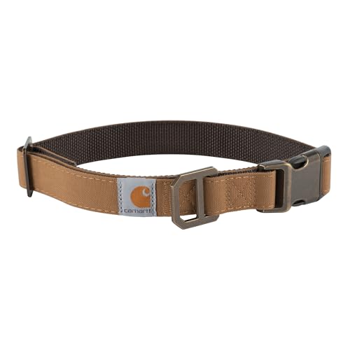 Carhartt Hundehalsband Ente Nylon Carhartt braun/Dunkelbraun, Large