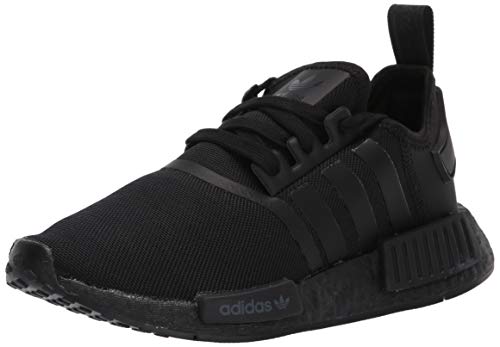 Adidas NMD_R1 Refined J H02333, Boy,Womens Sneakers, Black, 38 2/3 EU
