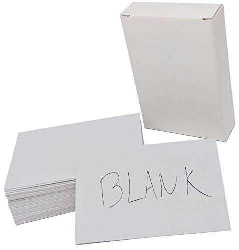 50 Visitenkarten Blanko - hergestellt aus umweltfreundlicher Recyclingkarte