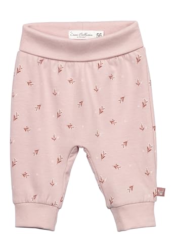 Sterntaler Hose Blümchen - Mädchen Babyhose mit Allover Print - Jogginghose aus Baumwolljersey mit elastischen Bündchen - Bequeme Kinder Schlupfhose, Kinderkleidung ab Geburt, zartrosa, Größe 80