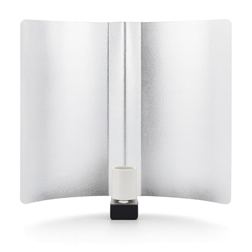 Weedness XL Grow Reflektor Lampe 55x60 cm mit E40 Fassung für NDL & MHL Leuchtmittel - Pflanzenlampe Grow Indoor Natriumdampflampe