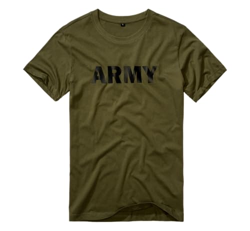 Brandit Army T-Shirt, Farbe: Olive, Größe: XL