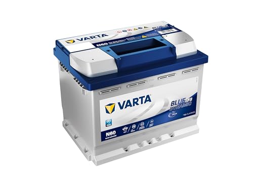 Varta Blue Dynamic EFB N60, 60 Ah 640 A, kompatible mit PKW, lithium metal