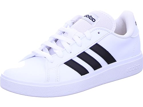 adidas Damen Grand TD Lifestyle Court Casual Shoes Schuhe, Cloud White/Core Black/Cloud White, 39 1/3 EU