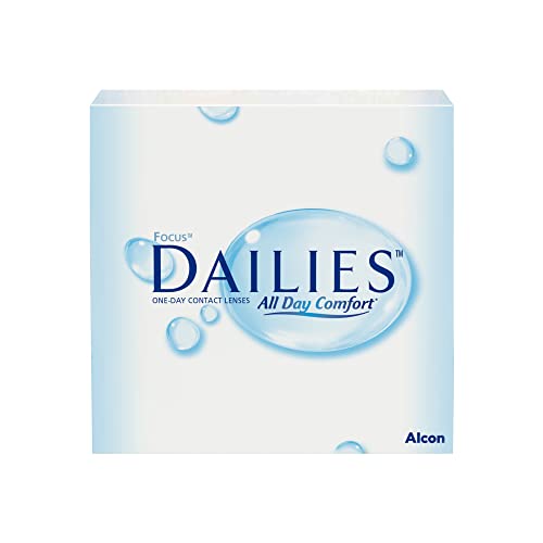 Focus Dailies All Day Comfort Tageslinsen weich, 90 Stück / BC 8.6 mm / DIA 13.8 / -1,75 Dioptrien