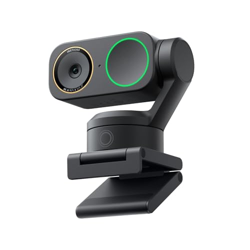 Insta360 Link 2 Pro – 4K PTZ-Webcam für PC/Mac, 1/1,3