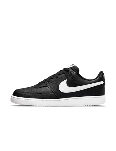 Nike Herren Court Vision Low Better Gymnastikschuh, Black/White-Black, 46 EU