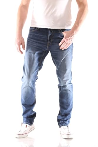 Jack & Jones Herren Glenn Original Slim Jeans,Blau (Blue Denim),33W / 32L