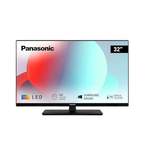 Panasonic TS-32N30AEZ, N30 Serie 32 Zoll HD LED TV, 2024, USB Media Player, hoher Kontrast, HD Triple Tuner, HDMI, Wandmontageoption, dünner Rahmen, für EIN außergewöhnlich visuelles Erlebnis