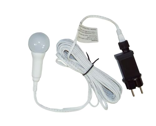 GURU SHOP LED Beleuchtungsset Für Außensterne, Außenleuchten, Papiersterne 7m - Set 2 mit Transformator 3,6W, 700x4x4 cm