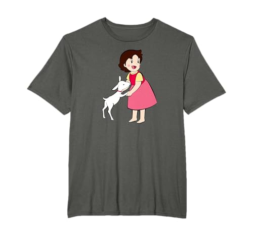 Heidi mit Ziege Süß Zeichentrick TV Serie T-Shirt