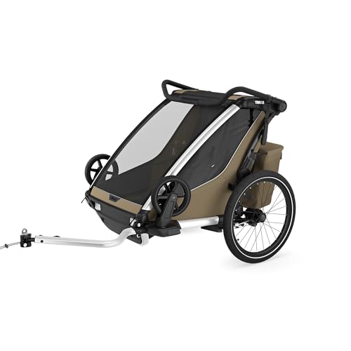 Thule Chariot Cross 2 Multisport-fahrradanhänger Faded Khaki, Double