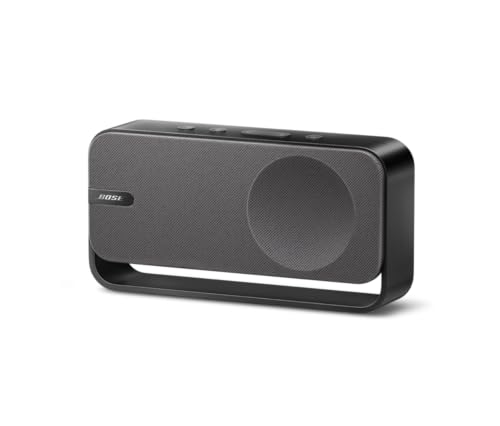 Bose SoundLink Home Lautsprecher, Premium, tragbarer und kabelloser Bluetooth-Regal-Lautsprecher, bis zu 9 Stunden Akkulaufzeit, Kühles Grau