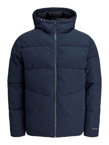 JACK & JONES Herren Jjglobal Puffer Jacket, Sky Captain, l
