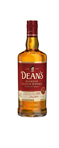 Deans Finest Blended Old Scotch Whisky (1 x 0,7 l) - Schottischer Whisky in Eichenfässern gereift - weiche Malz- und Eichentöne mit sanftem Nachklang | 700 ml (1er Pack)