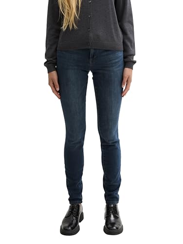 TOM TAILOR Damen Alexa Skinny Jeans, 10282 - Dark Stone Wash Denim, 33W / 32L