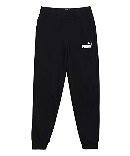 PUMA 586974 Jungen, ESS Logo Pants TR cl B Trainingshose, Puma Black, 176