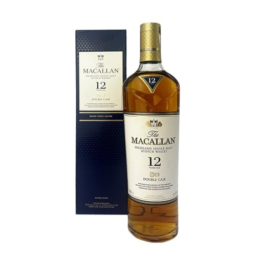 Macallan 12 Jahre | Double Cask | Single Malt Scotch Whisky | mit Geschenkverpackung | unverwechselbare Sherry-Noten | 40% Vol | 700ml Einzelflasche