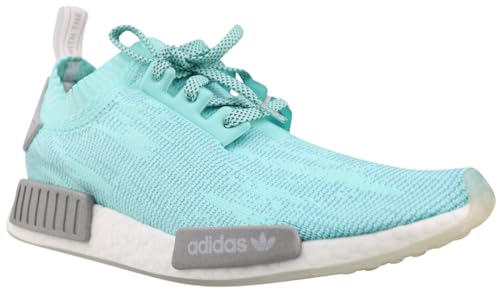 adidas NMD R1 PK Primeknit Damen Sneaker Turnschuhe B43523 blau Aqua NEU (EU Schuhgrößensystem, Erwachsene, Damen, Numerisch, M, 36)