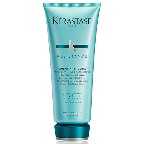 Kérastase | Haarspülung für geschädigtes und geschwächtes Haar, Reparierend und regenerierend, Ciment Anti-Usure Conditioner, Résistance, 200 ml