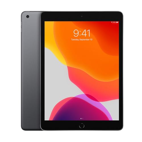 2019 Apple iPad (10,2-zoll, Wi-Fi, 32GB) Space Grau (Generalüberholt)