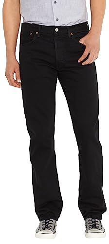 Levi's Herren 501 Original Jeans, Black 80701, 33W / 32L