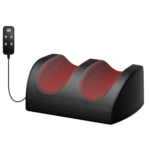 LAOBEN Shiatsu FußMassagegeräT Mit Heizung, Tiefengewebsmassage, Entspannende Beinmuskulatur, Fuß- Und WadenmassagegeräT Mit Massagerollen, Geschenke FüR Mama, Papa Und Freunde