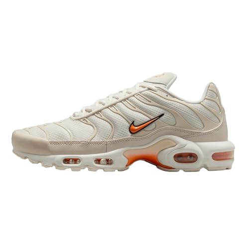 Nike Air Max Plus Herren Sneaker 43 EU | Atmungsaktives Mesh Obermaterial mit synthetischen Akzenten | Bequeme Nike Air Dämpfung | Robuste Gummisohle für Alltag & Streetstyle