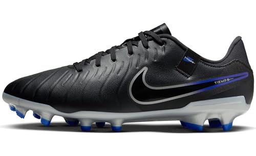 Nike Herren Legend 10 Fussballschuh, Black/Chrome-Hyper Royal, 45.5 EU